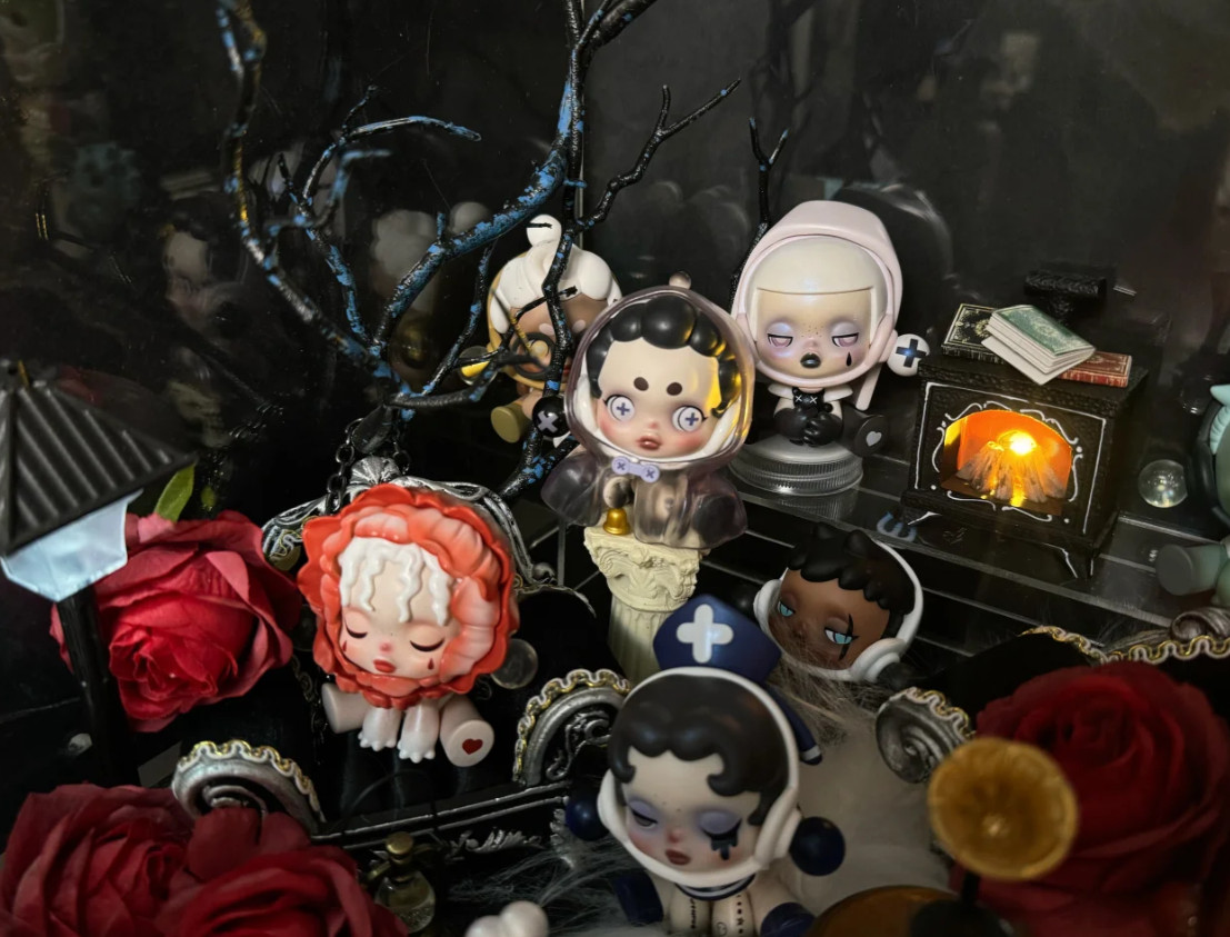 POP MART Skullpanda Ancient Castle Series Dark Style Blind Box