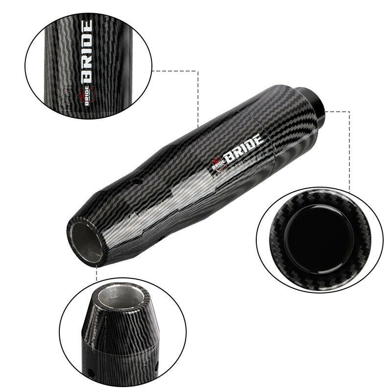 Universal BRIDE Carbon Aluminum Automatic Stick Gear Shift Knob - Foto 6