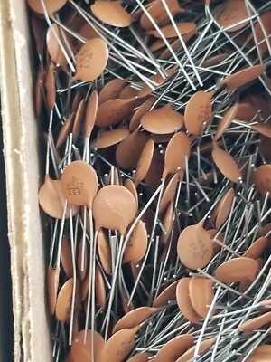 20PCS MURATA 0.047UF 50V 47nF 50v CERAMIC DISK CAPACITOR NOS DD111-450 473Z Z5V