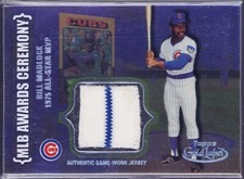 2002 Topps Gold Label - MLB Awards Relic Class 3 Titanium Bill Madlock (MEM)