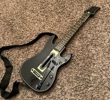 Guitar Hero Live Guitar Model 0000654 Black PlayStation 3 Tested Works No Dongle
