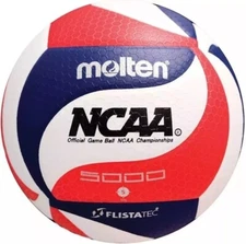 Molten V5M5000-3N Flistatec NCAA Volleyball - Red/White/Blue | Official Ball