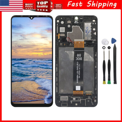 For Samsung Galaxy A32 5G SM-A326U A326 LCD Display Touch Screen Digitizer Frame