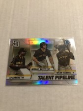2020 Bowman Talent Pipeline Gettys Abrams Trammell San Diego Padres