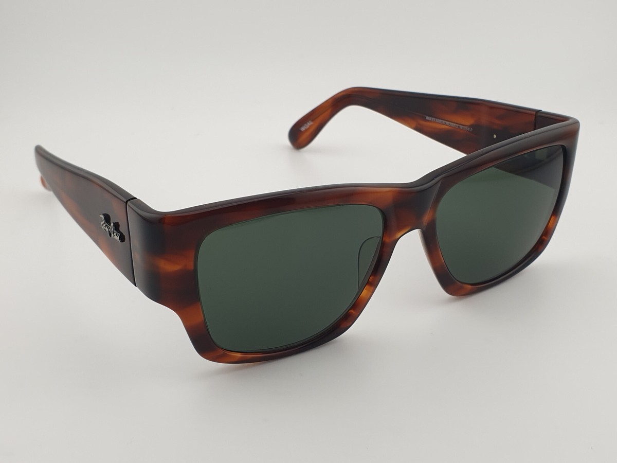 NOS Vintage B&L Ray-Ban Nomad W0947 Acetate Tortoise G15