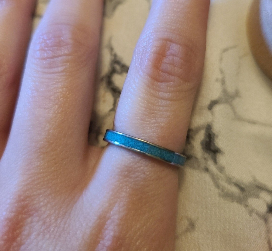 Size 6 Two Stackable Rings - image 9