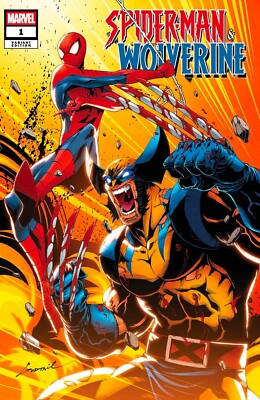 SPIDERMAN & WOLVERINE #1 - GODTAIL TRADE VARIANT EXCLUSIVE MARVEL 2025