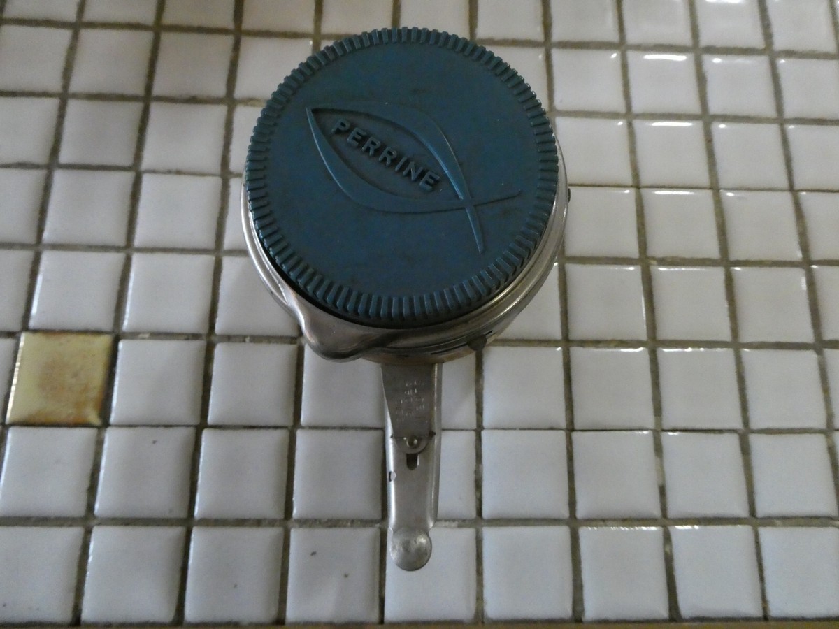vintage perrine no.51 automatic fly reel with line made usa
