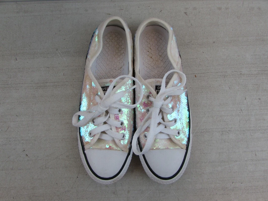 Converse pink 2024 sequin sneakers