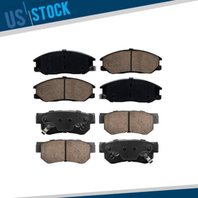 for Hyundai Santa Fe XG300 XG350 Front & Rear Ceramic Brake Pads####