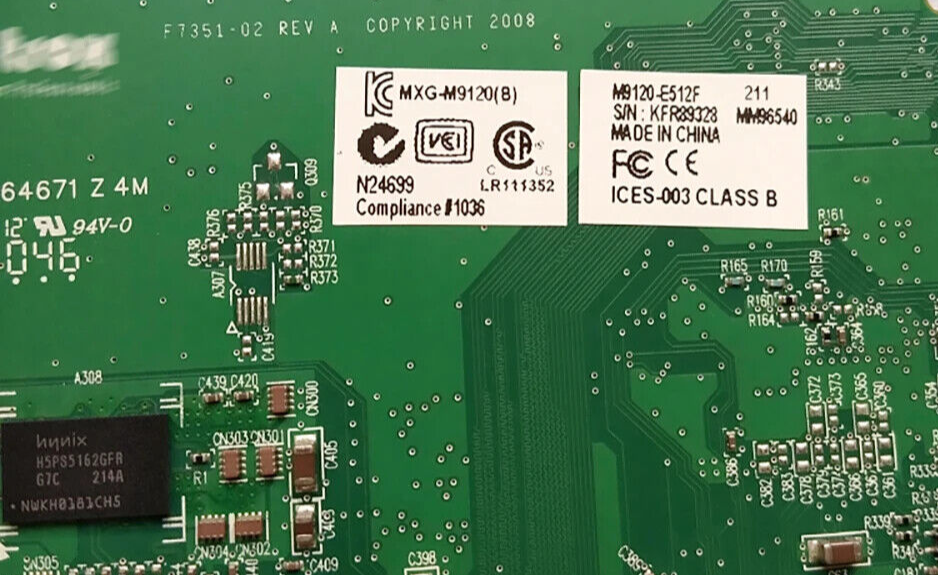 Matrox M9120-E512F 512MB GDDR2 PCI-E x16 Workstation Dual DVI