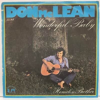Don McLean - Wonderful Baby; Vinyl Single 45 RPM [unbespielt]