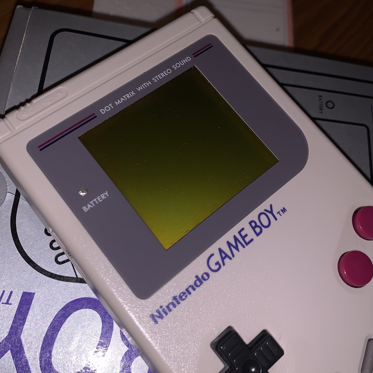 当時物 Nintendo HANDY GAME MACHINE GAME BOY 収納ケース 任天堂 ニンテンドー ゲームボーイ 周辺機器 レトロ