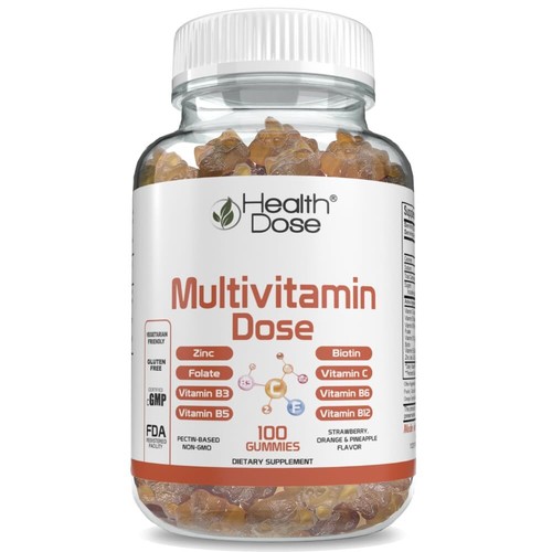 Dose Multivitamin Dose Adults 100