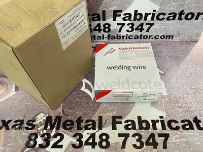 WeldCote Metals E71TGS030X10SP Carbon Steel Flux Cored .030 /.8mm 10Lbs Qty 4