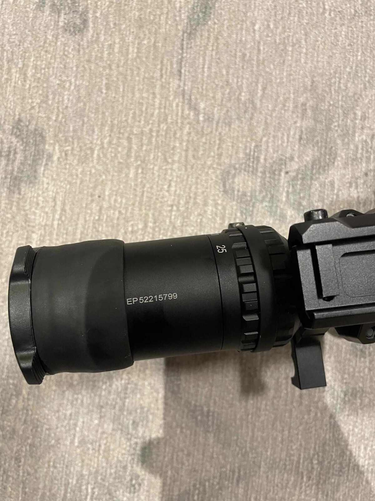 Arken Optics EP5 525X56 FFP MIL VPR Illuminated Reticle with Zero Stop