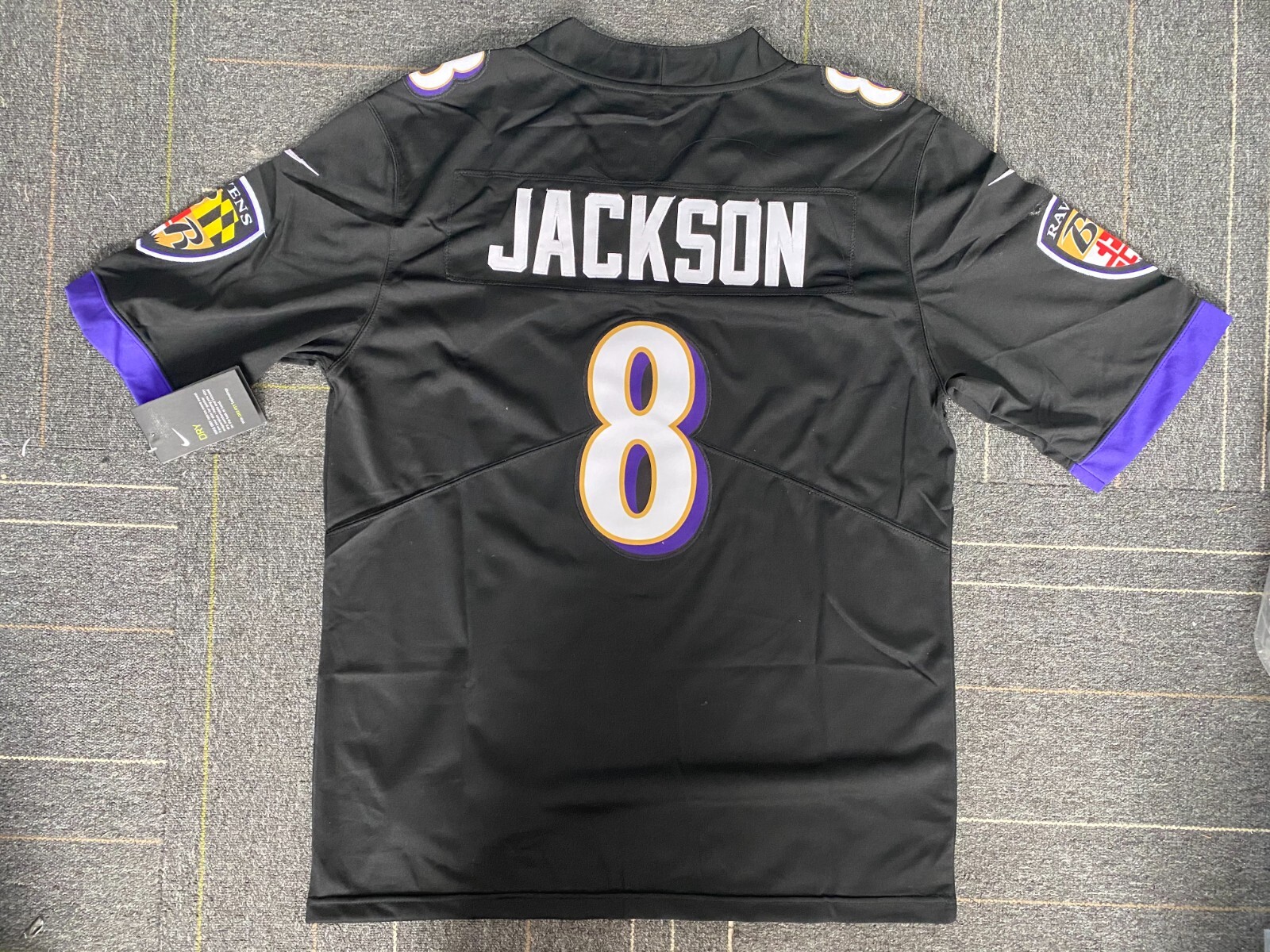 Men's NFL Lamar Jackson 8 Baltimore Ravens American Football Jerseys
