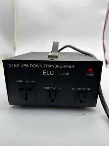 5000W ST-5000 Step Up Step Down Transformer 110V to 220V - Picture 10 of 13