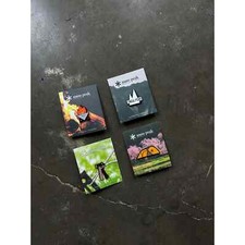 NEW Snow Peak USA Japan Exclusive Enamel Pin Badges Camp Stove Fire Logo