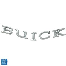 1964-1965 Skylark Gs Buick Hood Letters Set All Except Riviera