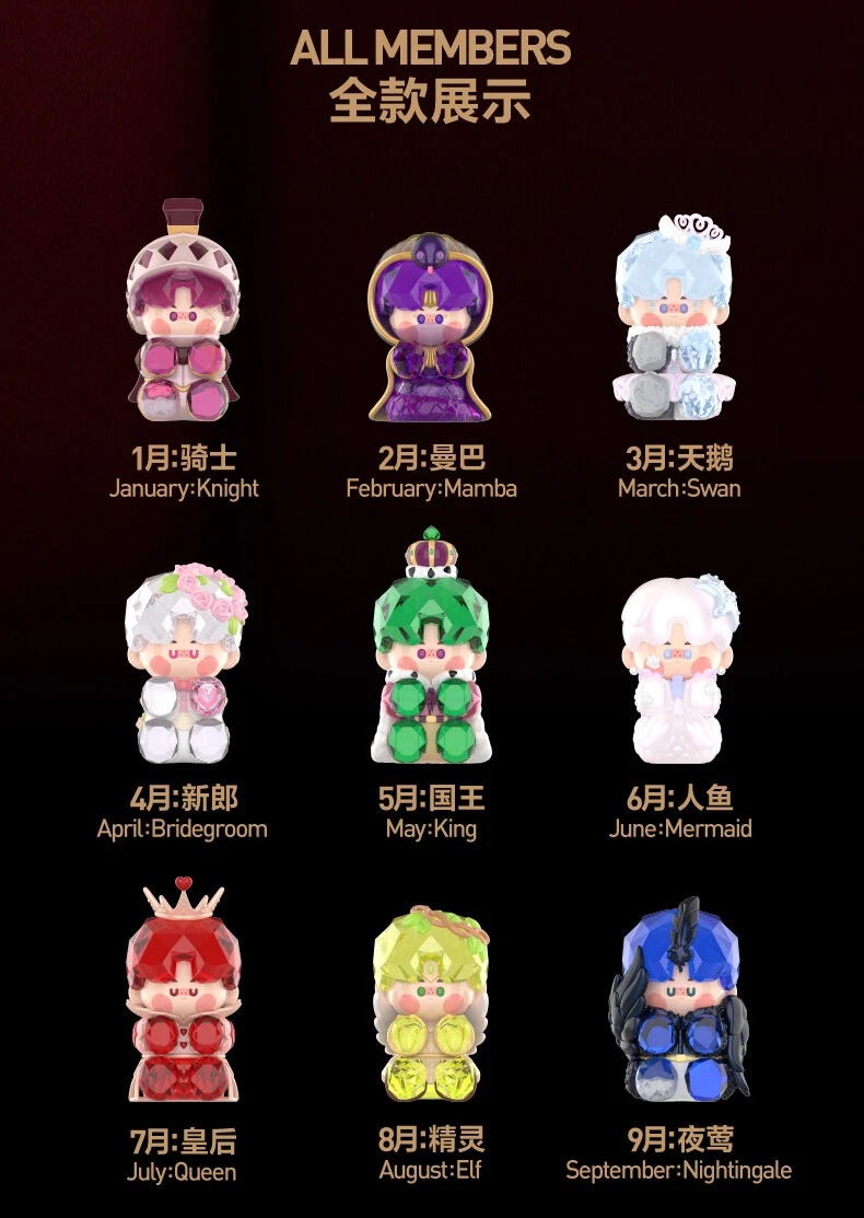 Authentic PINO JELLY Hard & Shining Series Series Confirmed Blind