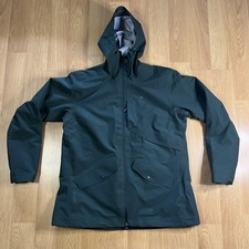 Haglofs Women’s Goretex Selja Jacket Size Xl Forest Green Waterproof With Liner