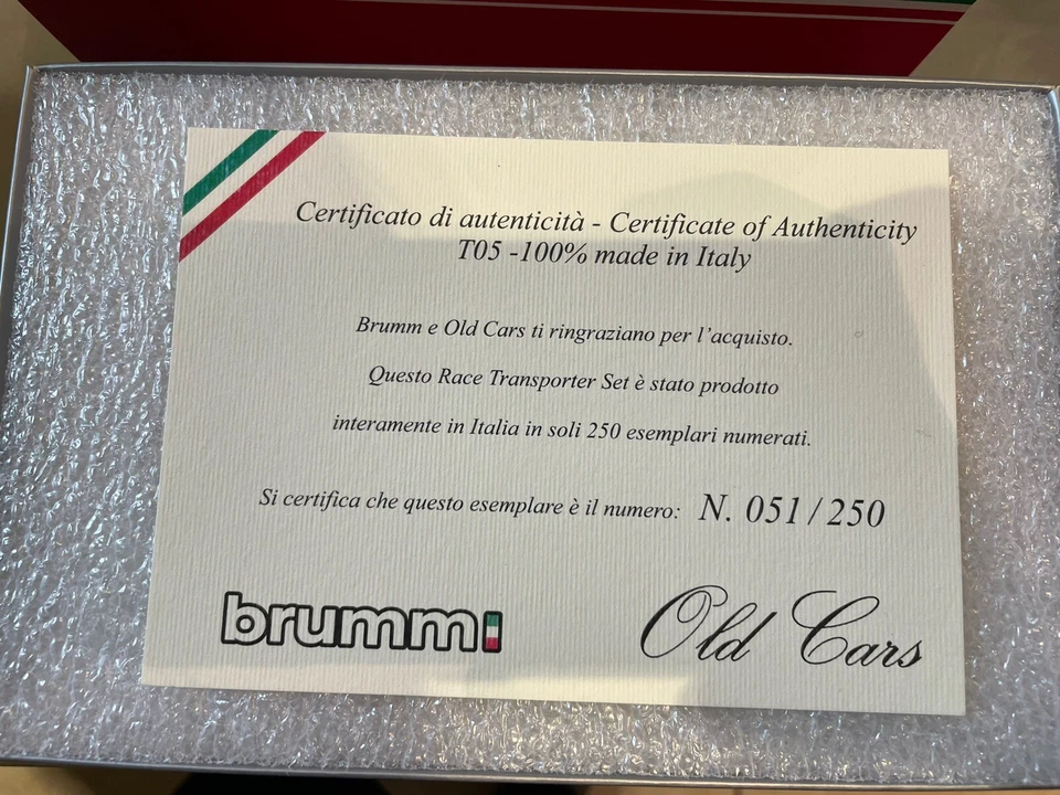 Brumm T05 Motrice Iveco 190 Scuderia Ferrari 1982 - Immagine 3 di 4