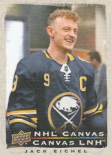 2020/2021 HOCKEY CARD TIM HORTONS NHL CANVAS - JACK EICHEL C-13