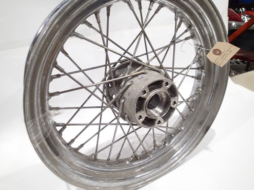2013 Harley Softail FLSTC Heritage Classic 16x3 Front Wheel Rim 41559-08 (#4) - Picture 7 of 14