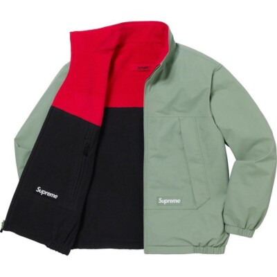 SUPREME GORE-TEX Reversible Polartec Lined Jacket (S) (LIGHT OLIVE 