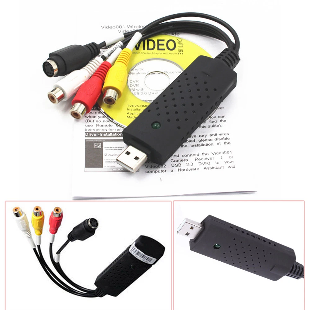 Easycap usb 2.0 драйвер windows. Video dvr capture usb 2.0 программа для захвата видео.