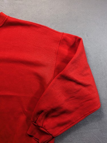 Vintage Lotto Red Sweatshirt Mens size L - Picture 9 of 23