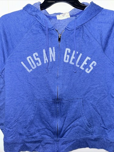 womens size large los angeles zippered hoodie - Picture 4 of 7