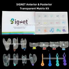 SIGNET Dental Clear Matrix Anterior/Posterior Molar Transparent Fits Bioclear BT