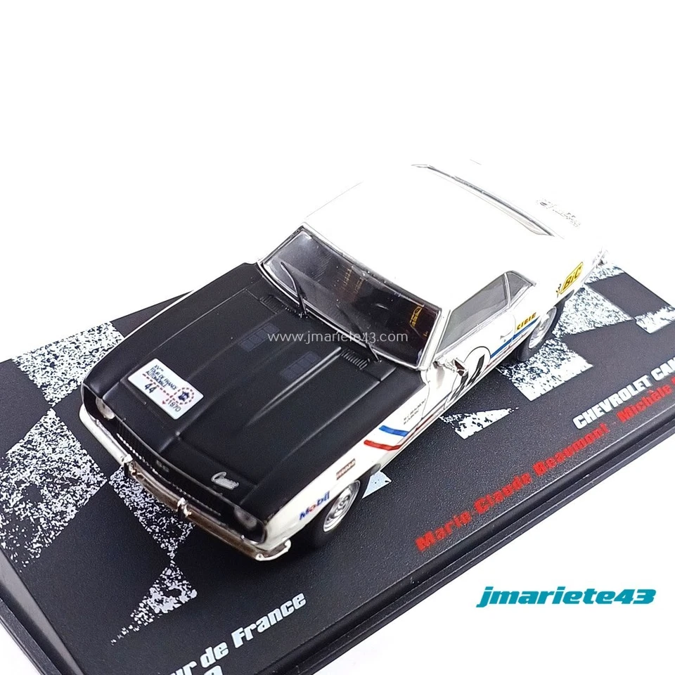 Chevrolet Camaro #44 MC. Beaumont - M. Dubosc Tour de France 1969 1:43 - Immagine 3 di 4