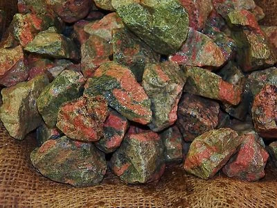 2000 Carat Lots of Unakite Rough - Plus a FREE Faceted Gemstone