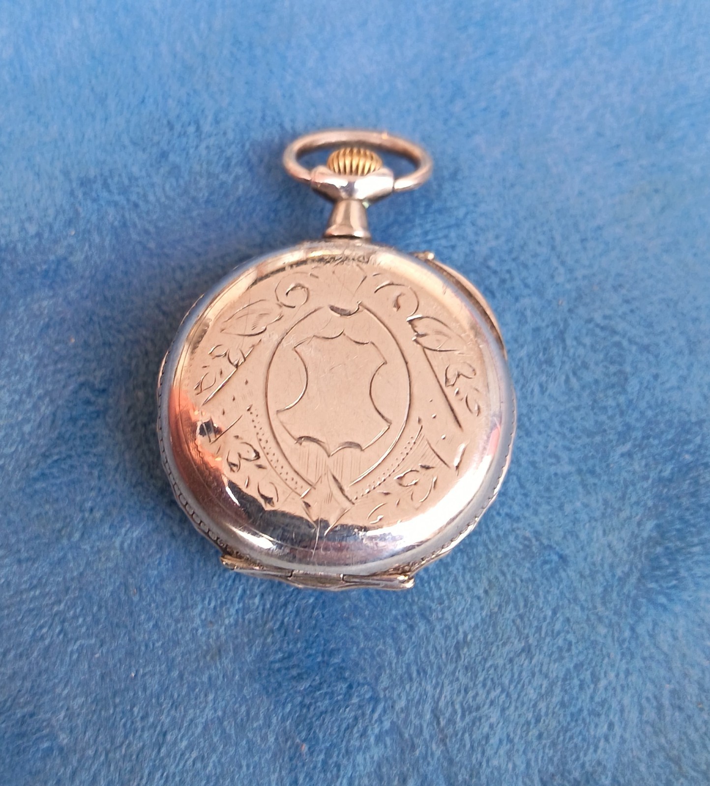 ANTIQUE WORKING SOLID SILVER VICTORIAN POCKET WAT… - image 4