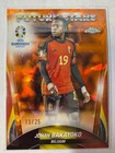 Johan Bakayoko /25 Orange Future Stars Topps Chrome Uefa Euro 2024 Belgium