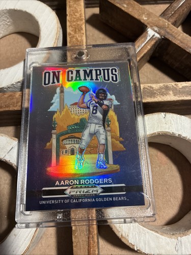 Aaron Rodgers #OC-AR 2021 Panini Prizm Draft Picks On Campus card