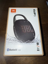 JBL CLIP 5 Portable Bluetooth Waterproof Speaker, Brand New In The Sealed Box 