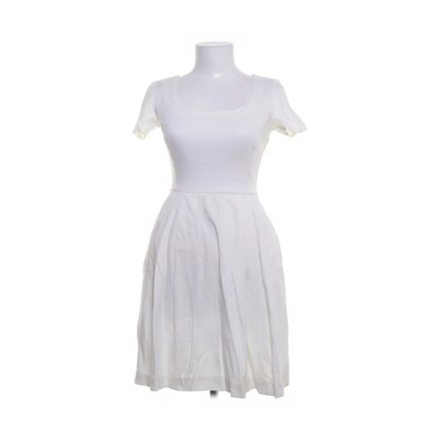 Prada Linea Rossa, Kleid, Größe: 34, Weiß, Acetat/Baumwolle/Cupro/Elasthan #k9k
