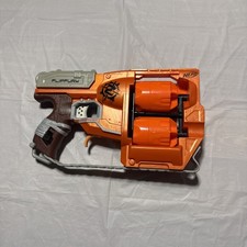 NERF Zombie Strike FLIPFURY Dart Revolver Blaster Gun 12-Shot Pistol