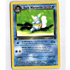 dark wartortle pokemon card Pokemon - Pokemon Trading Card Game (TCG) Single - Collectible Card - Dark  Wartortle - 46/82 - Uncommon - Unlimited Edition main image 0