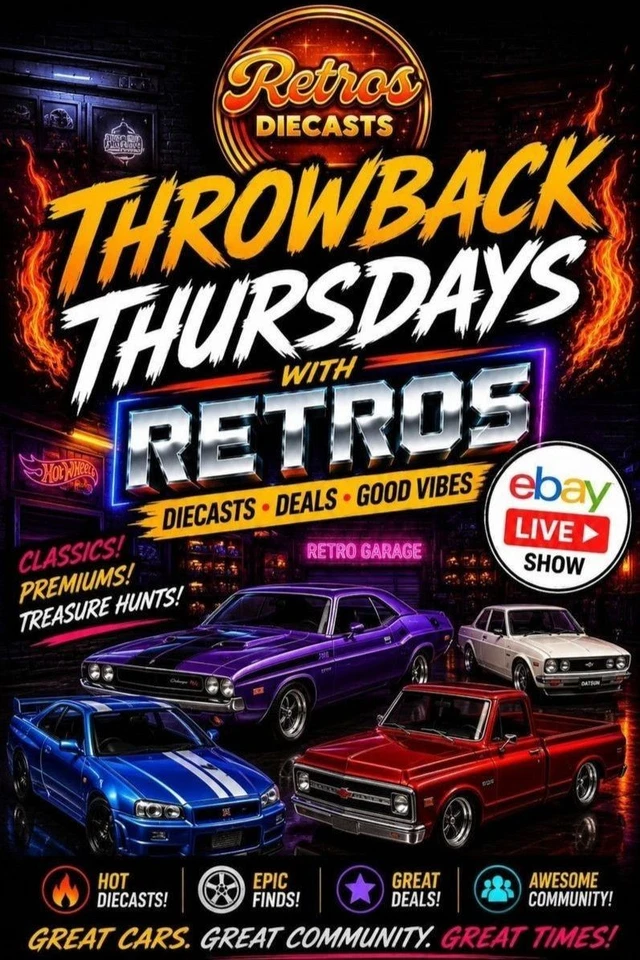 🔥 Throwback Thursdays with Retros | Hot Wheels LIVE 🚗