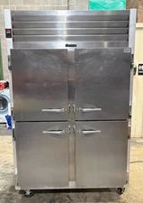 Traulsen G20000 2 Section Half Door Reach In Refrigerator - Left / Right Hinged