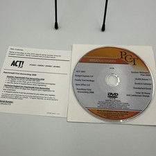⭐️⭐️⭐️⭐️⭐️PCT Productivity DVD Installation PC Software Disc