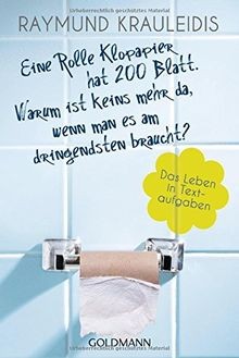 Eine Rolle Klopapier hat 200 Blatt. Warum ist keins... | Buch | Zustand sehr gut