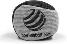 bowlingball.com Microfiber Ultra Dry Bowling Grip Ball Black/Grey 