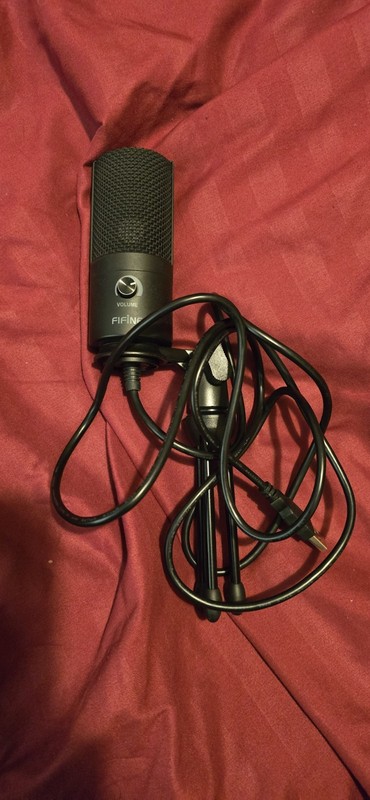 FIFINE K669B Condenser Microphone BLACK Mic Only