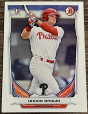 2014 Bowman Draft  Aaron Brown #DP83 Philadelphia Phillies